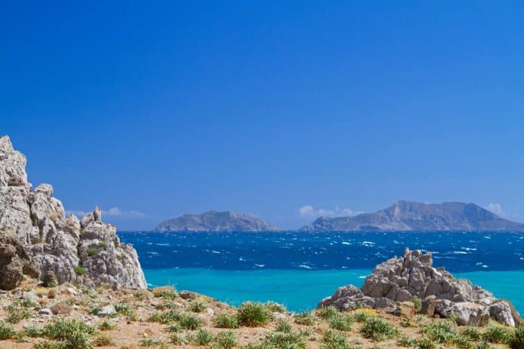 Iles Paximadia au sud de la Crète