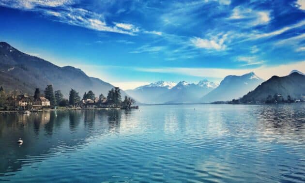 Le lac d'Annecy depuis Talloires