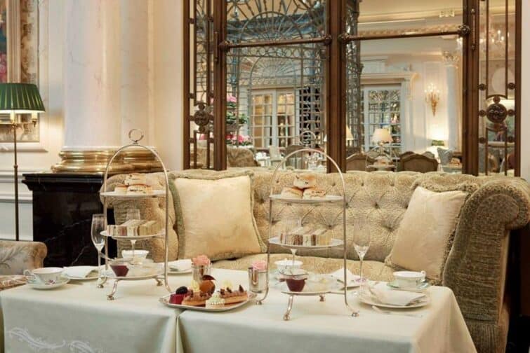 Le salon de thé du Savoy