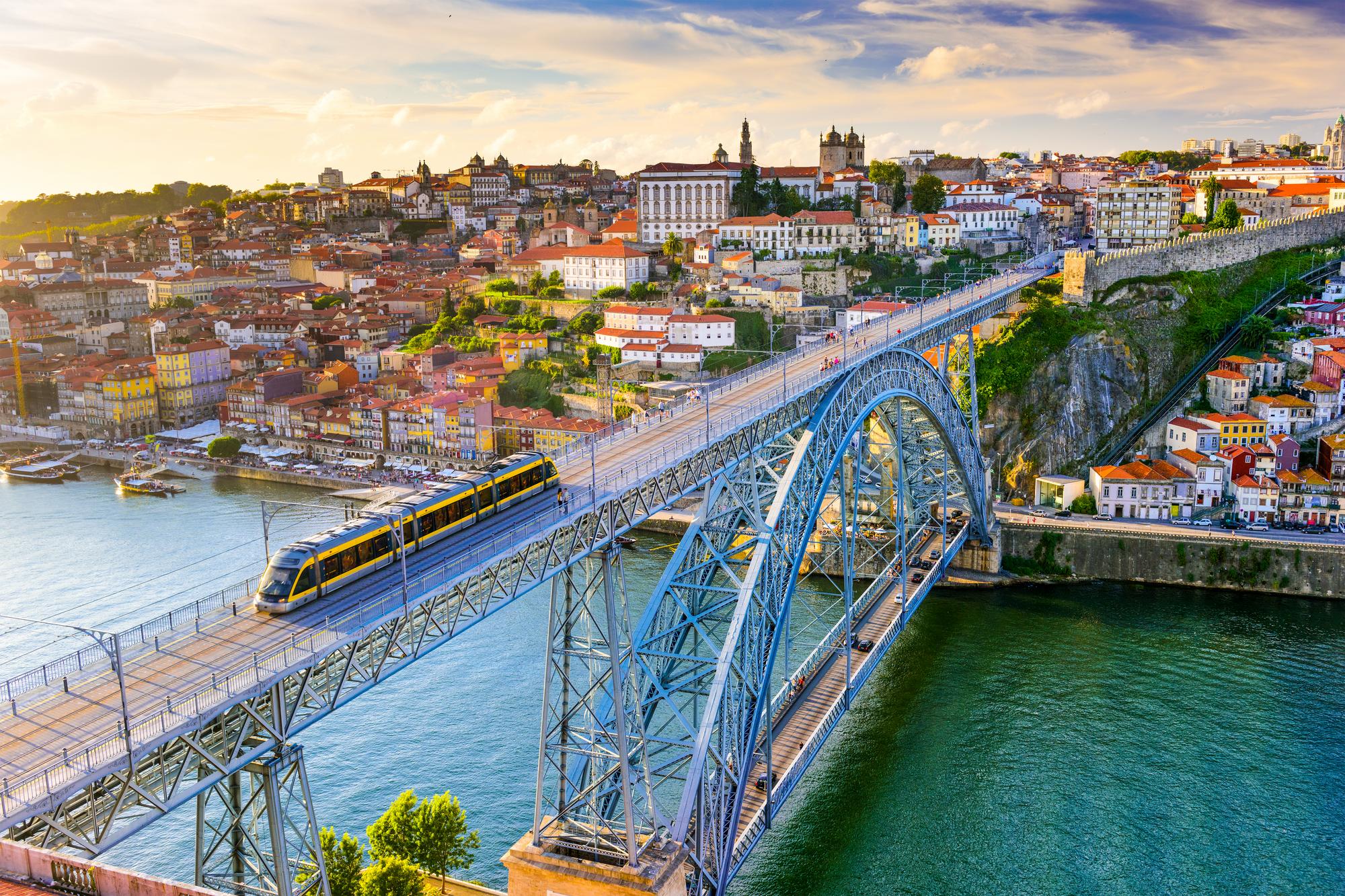 Pont Dom-Luis Ier sur le fleuve Douro, Porto