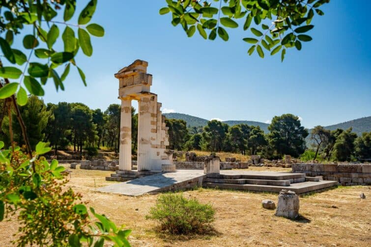 Temple d'Asclépios,Épidaure, Grèce