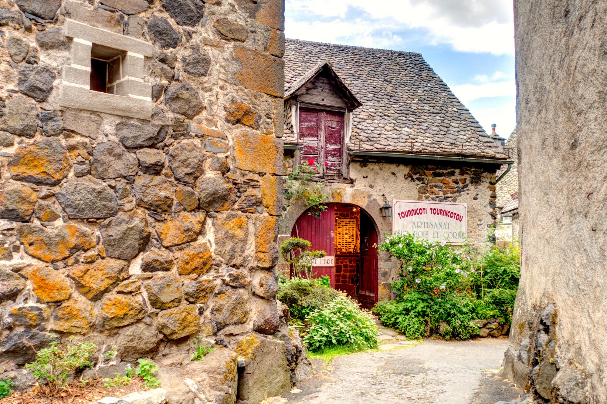 Village de Salers, Auvergne, France