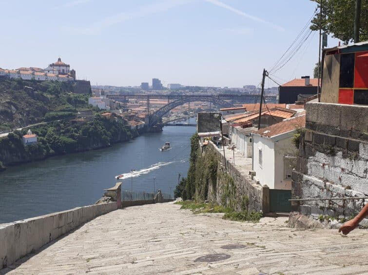 Vue sur le Douro depuis Fontainhas, Porto