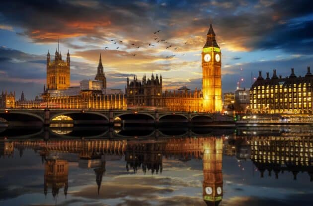 Westminster Palace et Big Ben, Londres