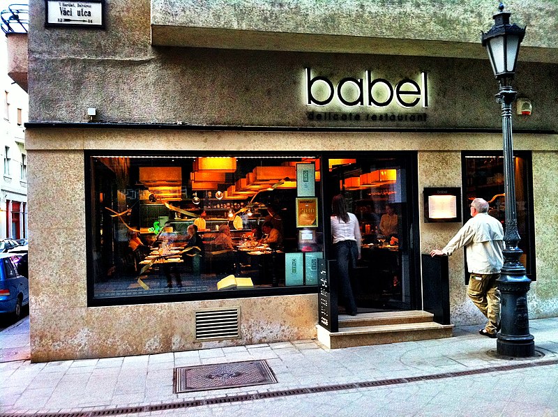 Restaurant Babel, Budapest