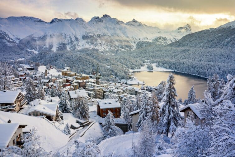 Domaine skiable de St. Moritz, Suisse