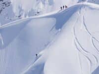 Héliski dans les Alpes