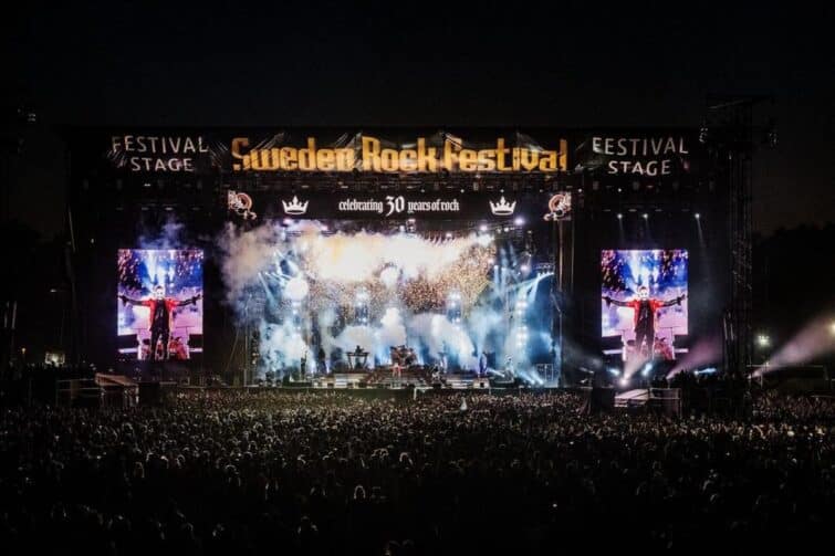 Le Sweden Rock Festival en Suède