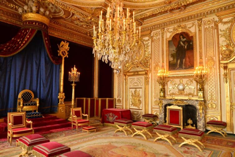 Salle du trône, Château de Fontainebleau