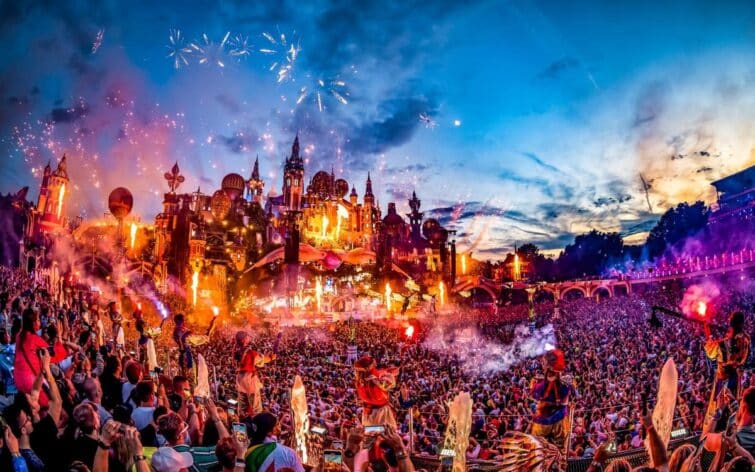 Scène Tomorrowland summer 2023, Belgique