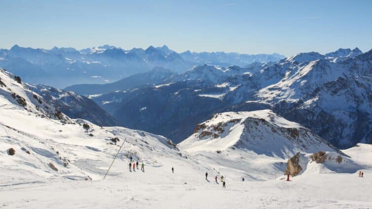 Station de ski Valtournenche, Italie