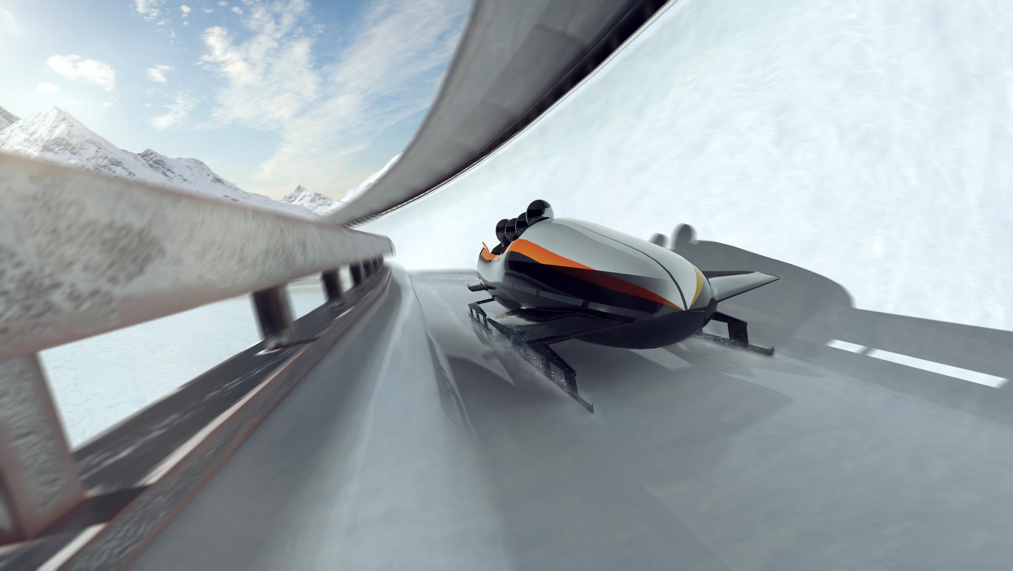 essayer le bobsleigh