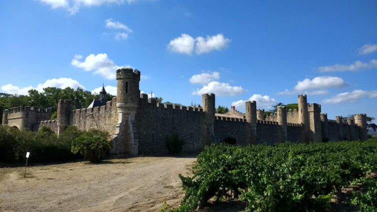 Château de Grézan et ses vignes