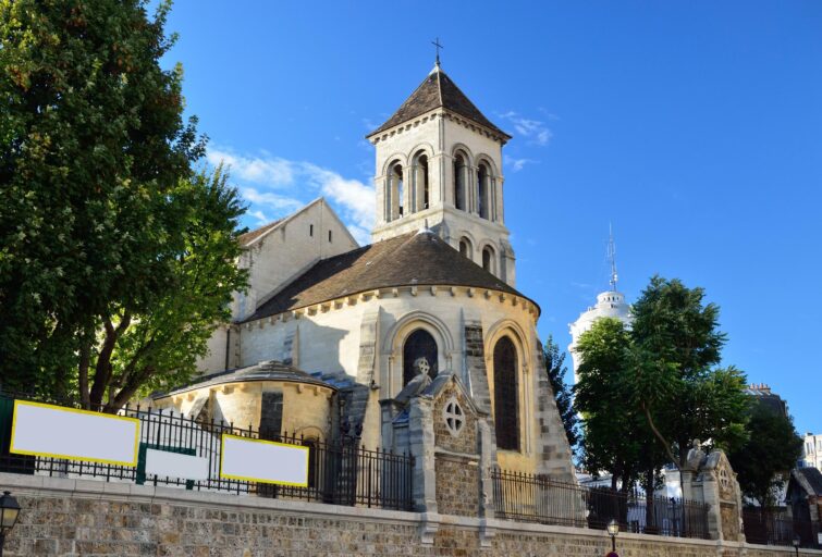 Église gothique Saint-Pierre de Montmartre Paris