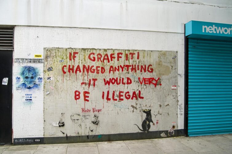 Graffiti Banksy Londres