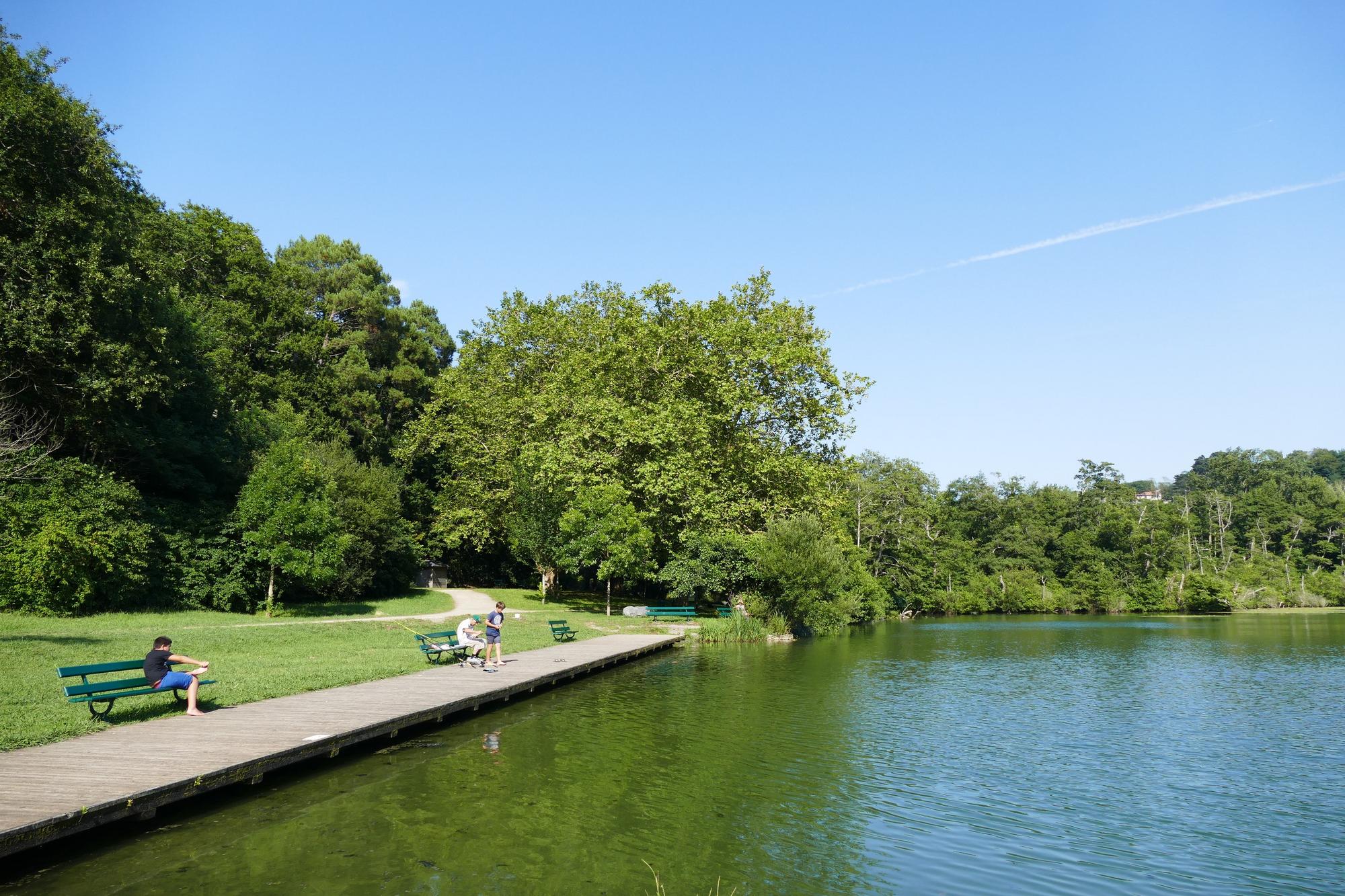 Lac Mouriscot à Biarritz