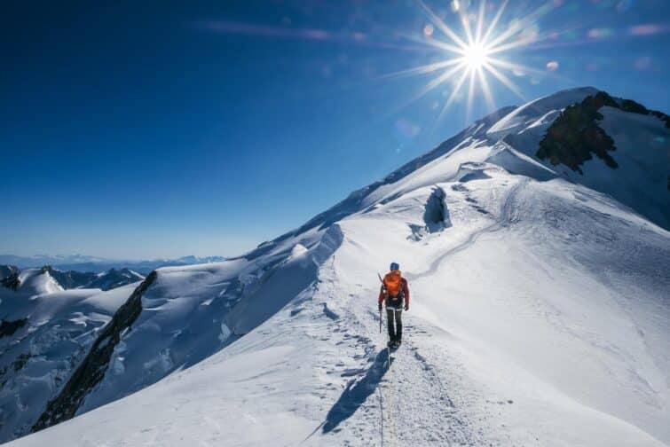L'ascension du mont Blanc à Chamonix
