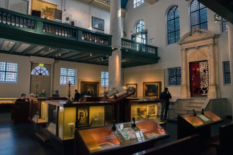 Le musée historique juif à Amsterdam, Pays-Bas