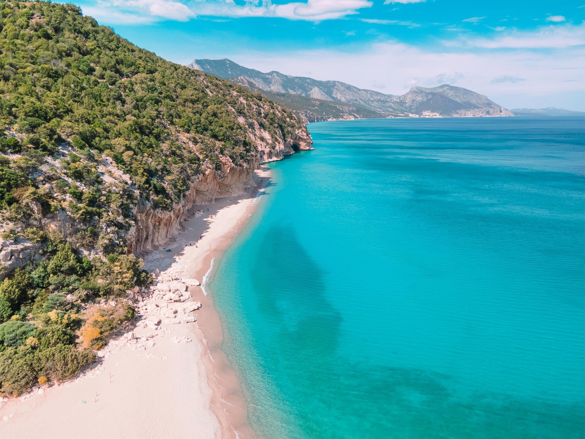 Plage de Cala Luna, Sardaigne