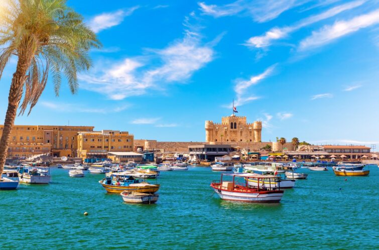 Port d'Alexandrie, Égypte