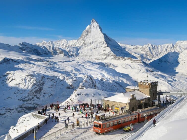 Station de ski de Zermatt - Valais, Suisse