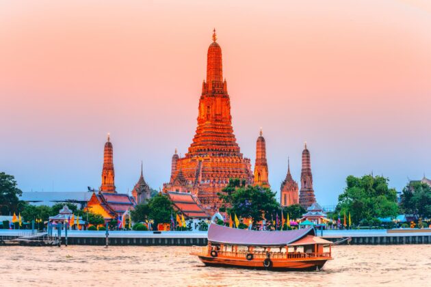 Temple Wat Arun, Bangkok, Thaïlande