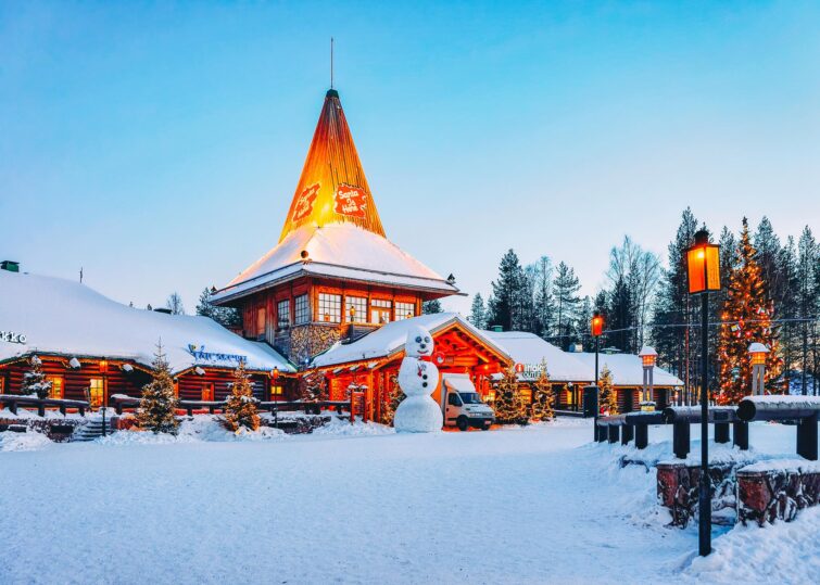 Village du Père Noël à Rovaniemi, Finlande