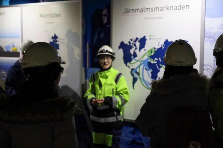 Visiter la mine de fer de Kiruna