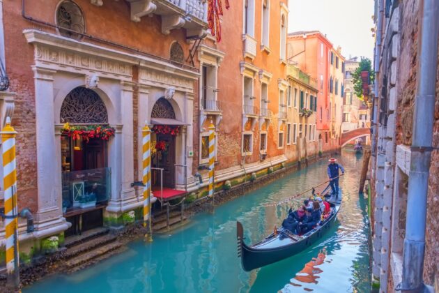 Canaux les moins connus de Venise, Italie
