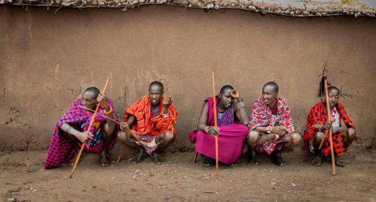 Cérémonie Massaï dans un village en Tanzanie