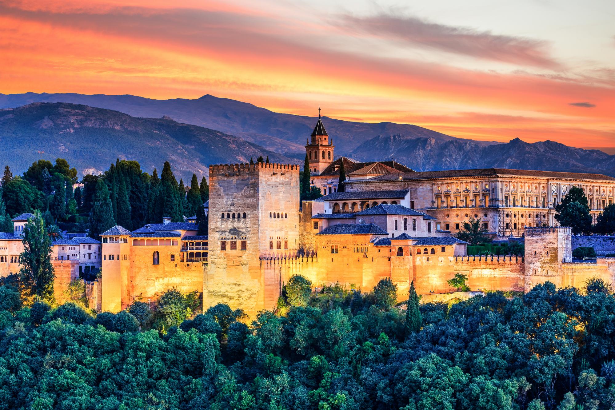 Forteresse de l'Alhambra, Grenade, Espagne