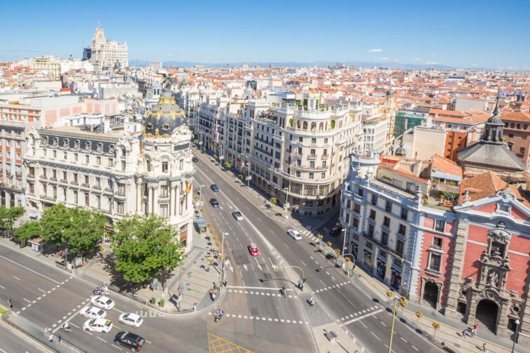 Gran Via, Madrid