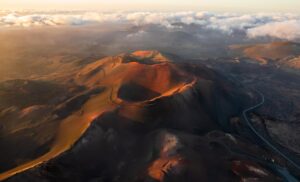 La route des volcans à Lanzarote, îles Canaries