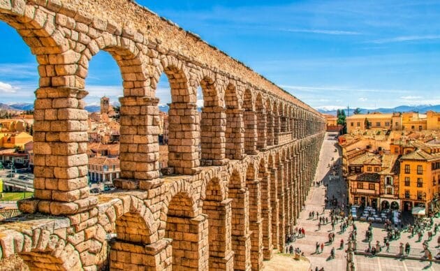 L'aqueduc de Ségovie