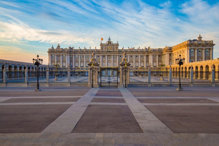 Le Palais Royal à Madrid