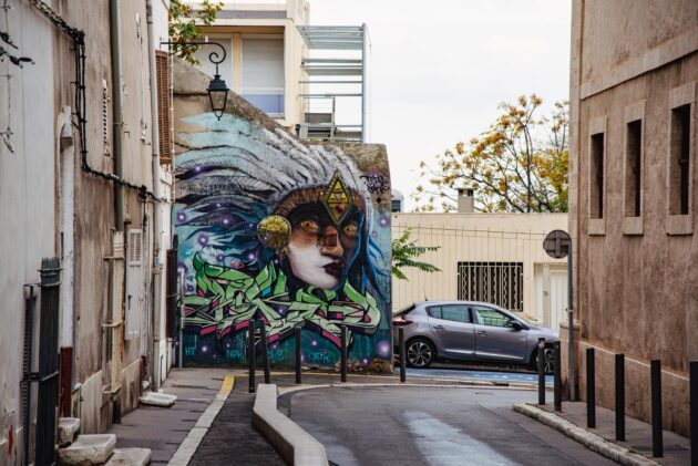 Les plus belles œuvres de street art à Marseille, France