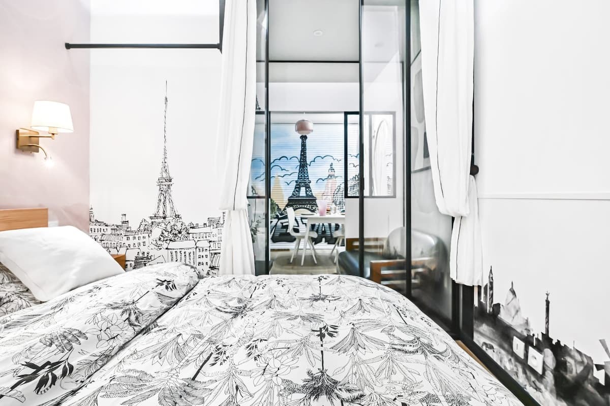 Love Appart jacuzzi Montparnasse Home Cinéma