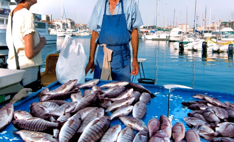 Marché aux poissons du Vieux-Port, Marseille