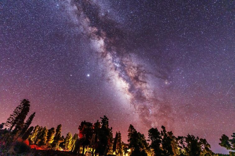 Photo de la Voie Lactée, La Palma