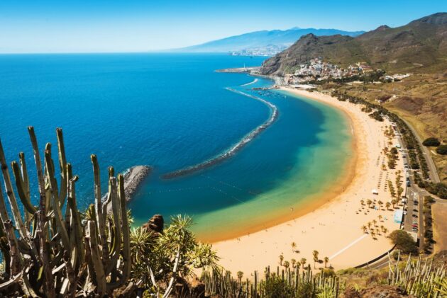 Plage et montagne de Tenerife, Îles Canaries