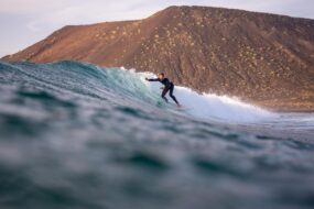 Spot de surf Los Lobos à Fuerteventura aux îles canaries