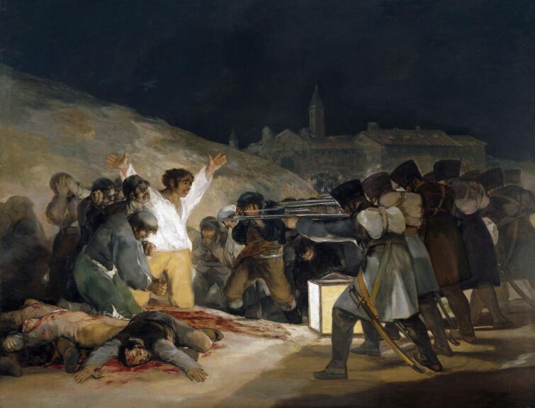 Tres de Mayo de Goya, Musée du Prado, Madrid, Espagne