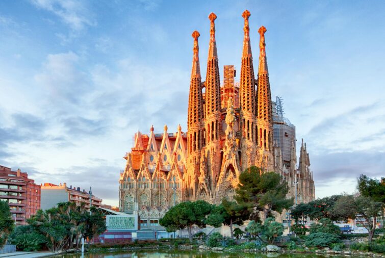la Sagrada Familia à Barcelone