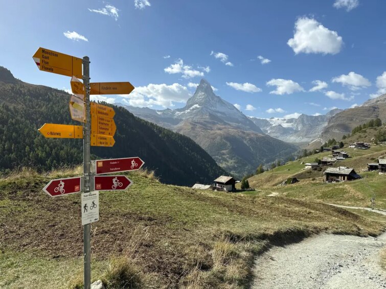 parcours vtt suisse romande Zermatt
