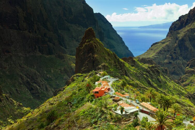 point de vue Masca îles Canaries