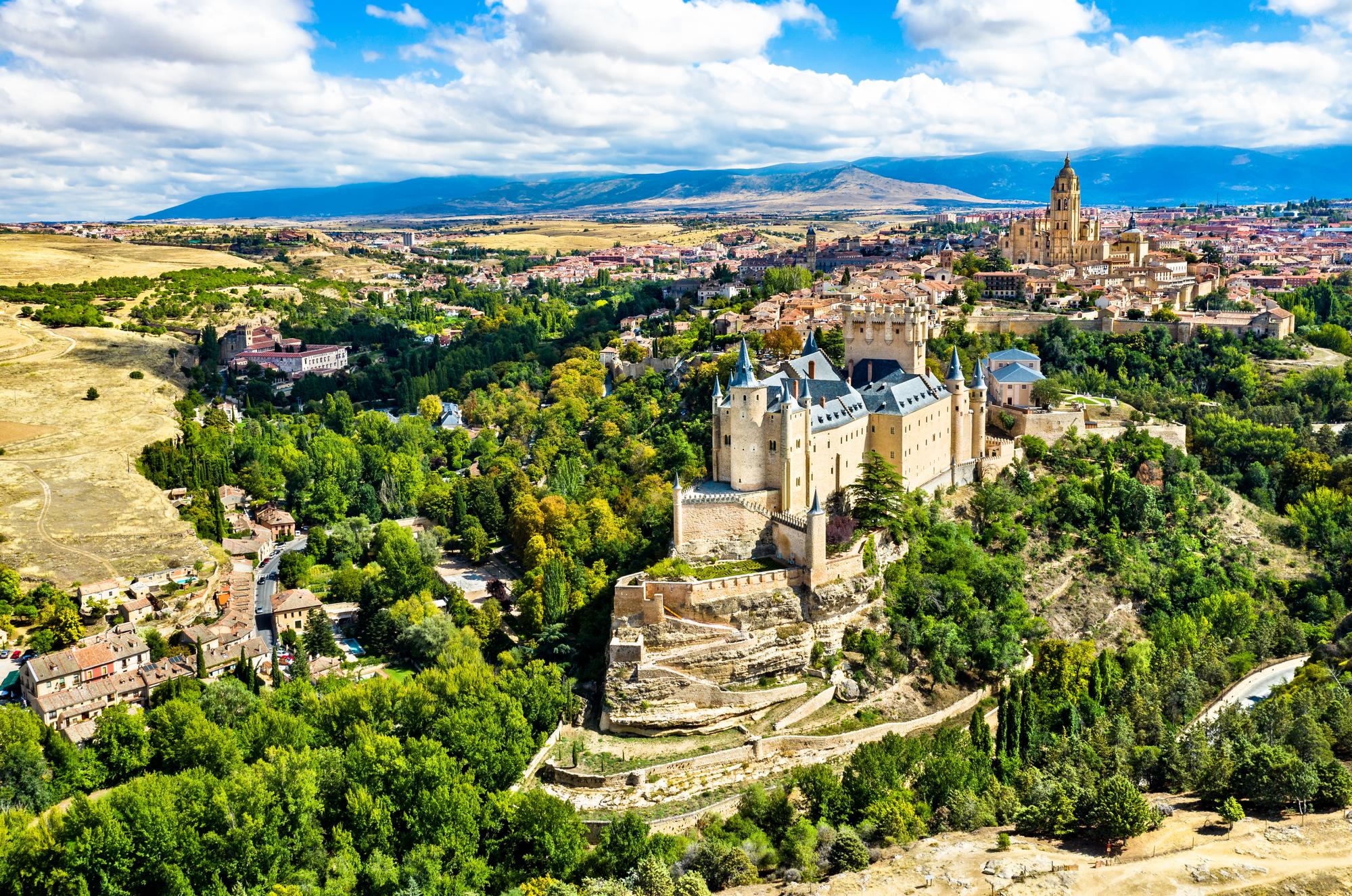 Alcazar de Ségovie, Castille-et-León, Espagne