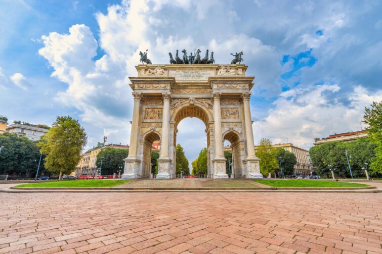 Arc de la Paix, Milan