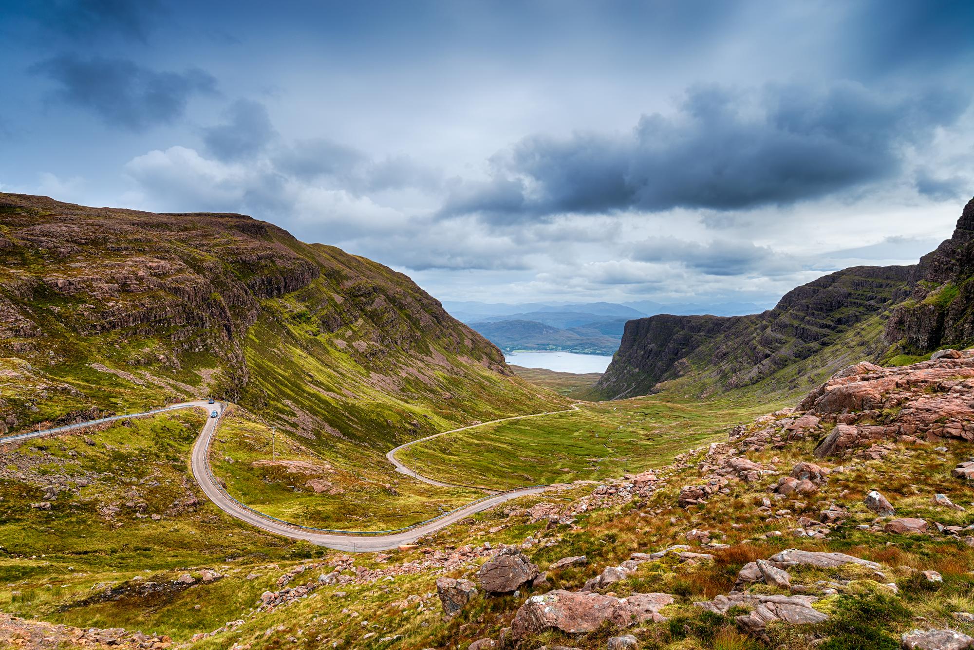 Bealach Na Ba, route en Écosse
