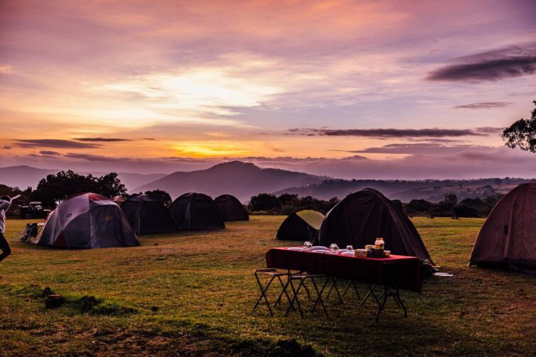 Camping sauvage en Tanzanie