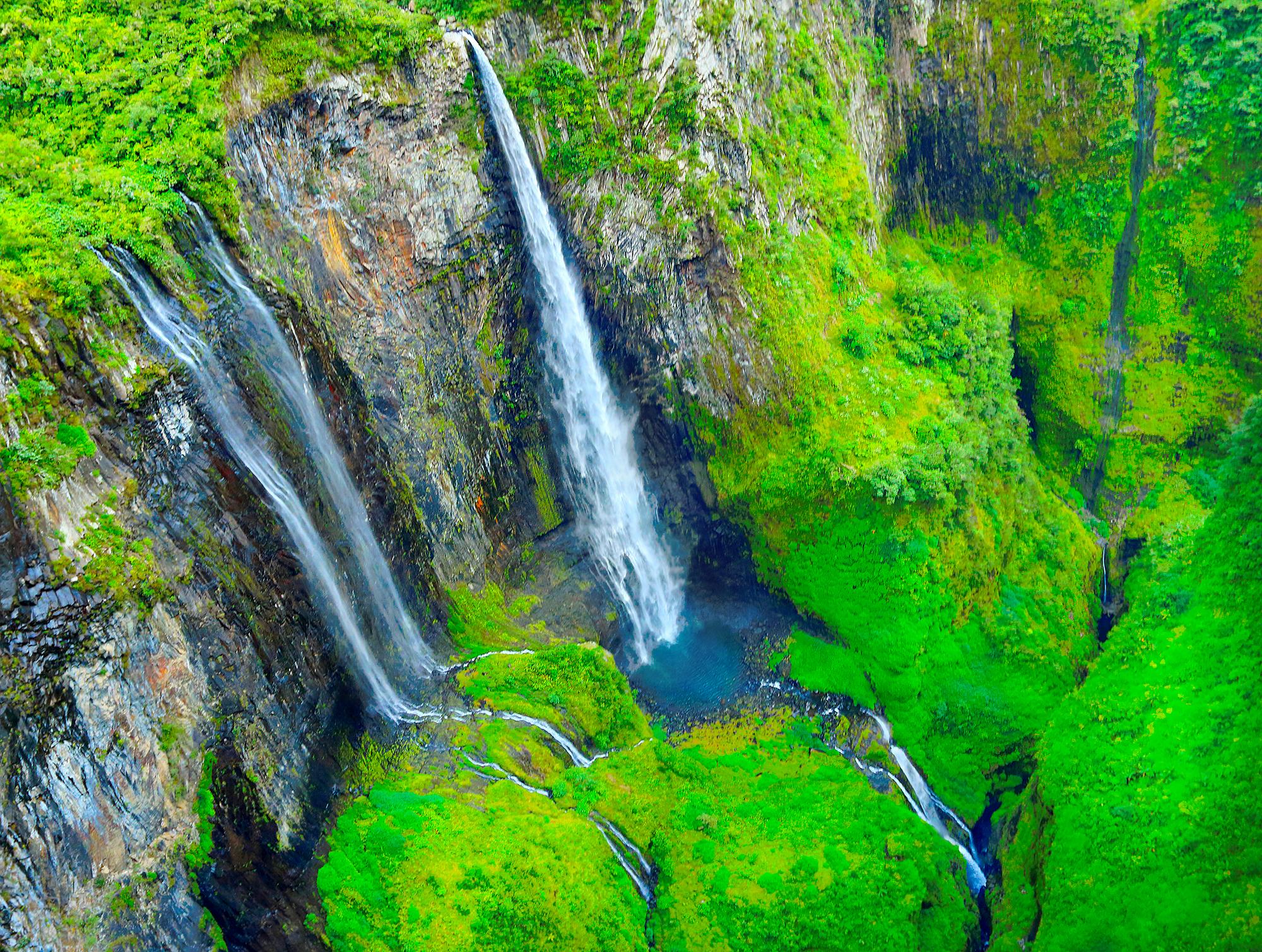 Cascade du Trou de Fer, Salazie, La Réunion